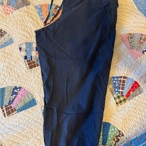 Old Navy Dark Navy Blue Plus Size Cropped Panrs